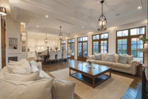 Luxury open-plan extension by expert luxury home builders