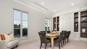 High-end home renovation by Melbourne luxury home builders