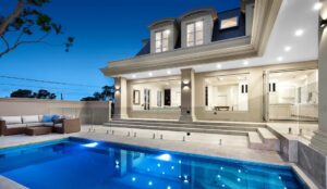 High-end home renovation by Melbourne luxury home builders