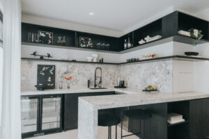 Custom-designed luxury home extension by Melbourne builders