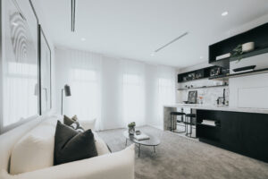 Custom-designed luxury home extension by Melbourne builders